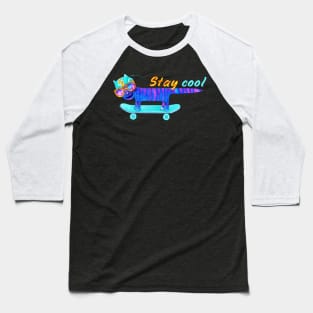 Cat Stay cool Baseball T-Shirt